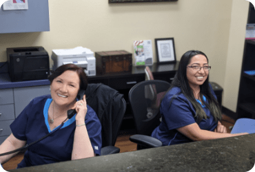 Family Dentistry of San Antonio reception staff